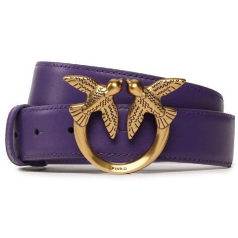 Pinko Dámsky opasok Love Berry H3 Belt PE 23 PLT01 100125 A0F1 Fialová