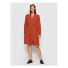 Selected Femme Košeľové šaty Mivia 16079687 Červená Regular Fit
