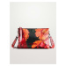 Červená dámská květovaná kabelka Desigual Sunset Patch Dortmund Maxi