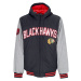 Chicago Blackhawks pánska bunda s kapucňou Cold Front Polyfilled Padded Jacket w. Hood