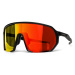 Slnečné okuliare Horsefeathers Archie Bike Sunglasses Black/ Mirror Red