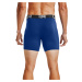 Under Armour Charged Cotton 6In 3 Pack Royal