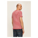 Tričko Tommy Hilfiger pánske,červená farba,jednofarebné,MW0MW10800