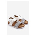 Leather Kids Sandals Big Star LL374133 White