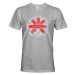 Pánské tričko s potiskem kapely Red Hot Chili peppers  - parádní tričko s potiskem známé hudební