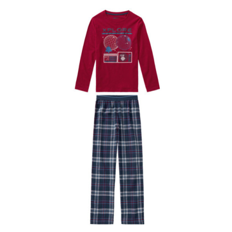 pepperts!® Chlapčenské pyžamo (červená/námornícka modrá)
