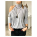 Blouse grey O.N.E cxp0521. R03