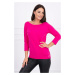 Casual fuchsia blouse