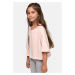 Girls' Short Kimono T-Shirt Pink