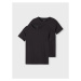 NAME IT 2-dielna súprava tričiek 13209164 Čierna Slim Fit