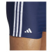 adidas 3 STRIPES BOXER Pánske plavky, tmavo modrá, veľkosť