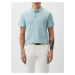 BURBERRY Eddie Light Blue polo tričko