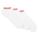 Hugo Boss 3 PACK - pánske ponožky HUGO 50480217-100 43-46