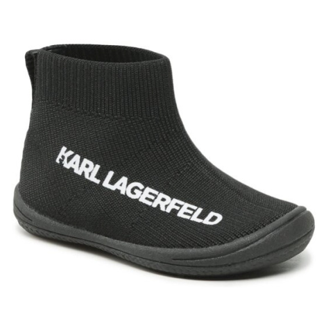 KARL LAGERFELD Sneakersy Z99022 Čierna
