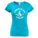 Dámske tričko S pádlom je svet veselší - tričko pre vodáčky