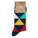 Viacfarebné ponožky Triangle Socks