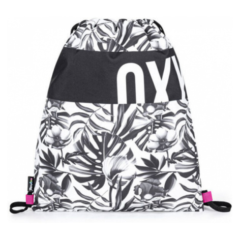 Oxybag OXY SPORT LEAVES Gymsack, čierna, veľkosť