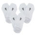 3PACK ponožky VoXX bielé (Barefoot sneaker) L