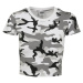 Women's Stretch Jersey Cropped Tee Snow Camouflage