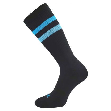 Ponožky Voxx Retran černá-tyrkysová, 1 pár