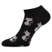 Boma Piki 55 Dámske vzorované ponožky - 3 páry BM000001145400100302 mix B