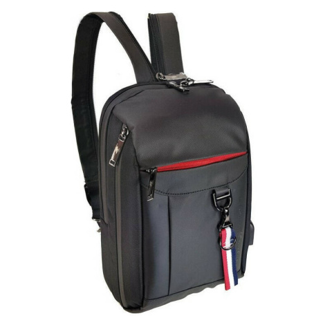 Batoh BHPC Portland BH-1552-01 black 6 L Beverley Hills Polo Club