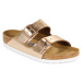 Birkenstock  Arizona SFB LENA Metallic Copper  Šľapky Zlatá