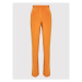 Remain Bavlnené nohavice Jessie RM1226 Oranžová Slim Fit