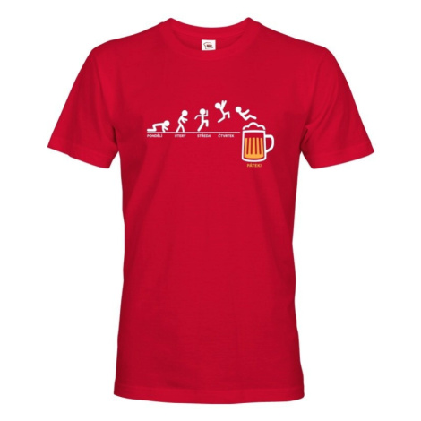 Pánske tričko s motívom Pondelok- piatok - pivo - ideálny darček pre pivára.