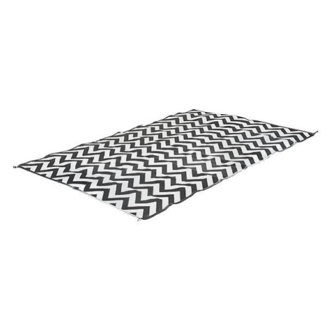Koberec ku stanu Bo-Camp Chill Mat Carpet XL Wave Farba: čierna/biela