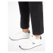 Biele pánske tenisky s detailmi v semišovej úprave Calvin Klein Jeans Retro Runner Su-Ny