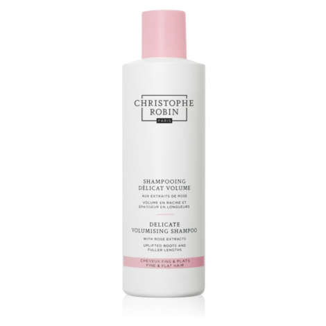 Christophe Robin Delicate Volumizing Shampoo with Rose Extracts objemový šampón pre jemné vlasy 