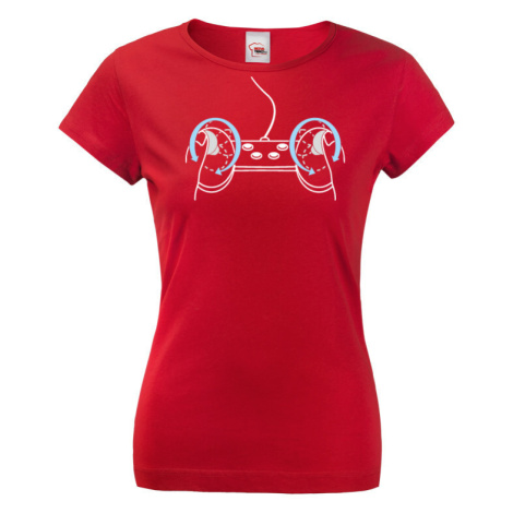 Dámske tričko s vtipnou potlačou Playstation