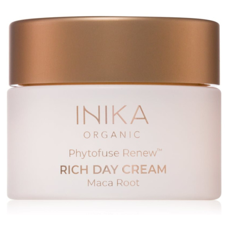 INIKA Organic Phytofuse Renew Rich Day Cream bohatý denný krém