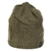 Finmark FC2230 Dámska zimná pletená čiapka, khaki, veľkosť