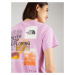 THE NORTH FACE Funkčné tričko 'FOUNDATION MOUNTAIN'  fialová / oranžová / čierna / biela