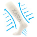 VOXX kompresné ponožky Venom white 1 pár 119334