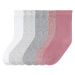 lupilu® Detské ponožky, 7 párov (sivá/biela/bledoružová)