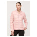 Páperová bunda Armani Exchange dámska, ružová farba, prechodná, 8NYB01 YNM4Z