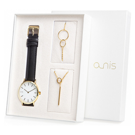 A-NIS Set hodinek, náhrdelníku a náramku AS100-17