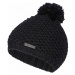 Lewro CATLIN Dievčenská pletená čiapka, čierna, veľkosť