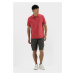 Polokošeľa Camel Active Gmd Polo Berry Red