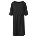 esmara® Dámske šaty s 3/4 rukávmi (čierna)