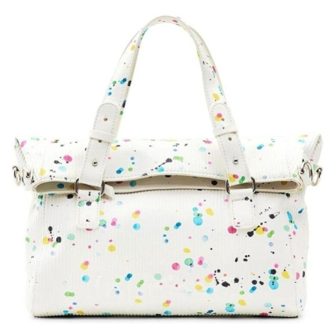 Desigual  BAG_NEON ART_LOVERTY 2.0  Veľká nákupná taška/Nákupná taška Biela