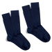 Banana Socks Unisex's 2Pack Socks Essentials Midnight Muse Navy Blue