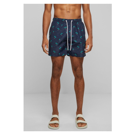 Pattern Swim Shorts Island Aop Urban Classics