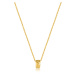 Ania Haie N038-03G Ladies Necklace - Smooth Twist