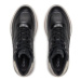 Calvin Klein Sneakersy Wedge Lace Up Epi Mono HW0HW01899 Čierna