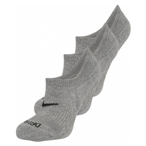 NIKE Športové ponožky  sivá melírovaná / čierna