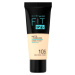 Maybelline Fit Me! Matte+Poreless - zmatňujúci make-up, 105 Natural Ivory. 30ml